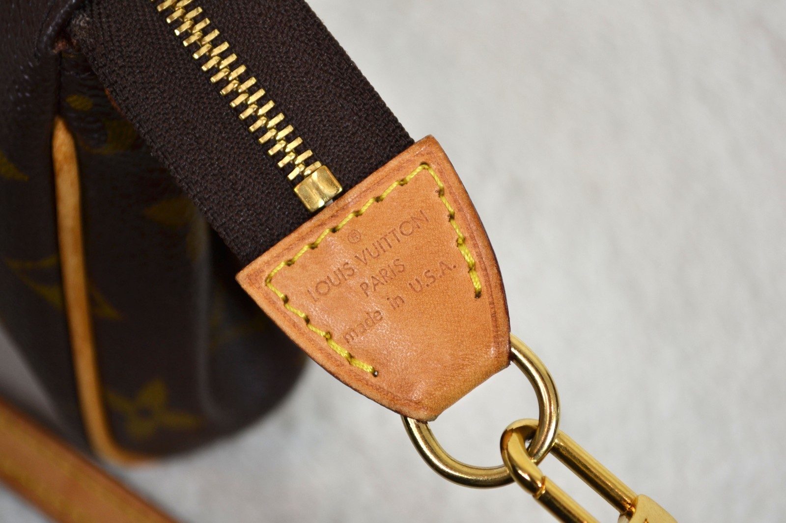 Louis Vuitton Eva Monogram Canvas Leather Crossbody Shoulder Bag Handbag Purse