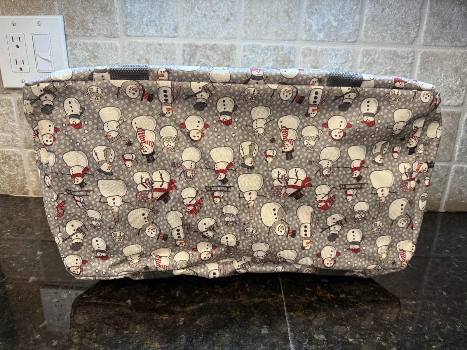 31 Gifts Thirty One Bags Medium Utility Tote Snow Much Fun Snowman