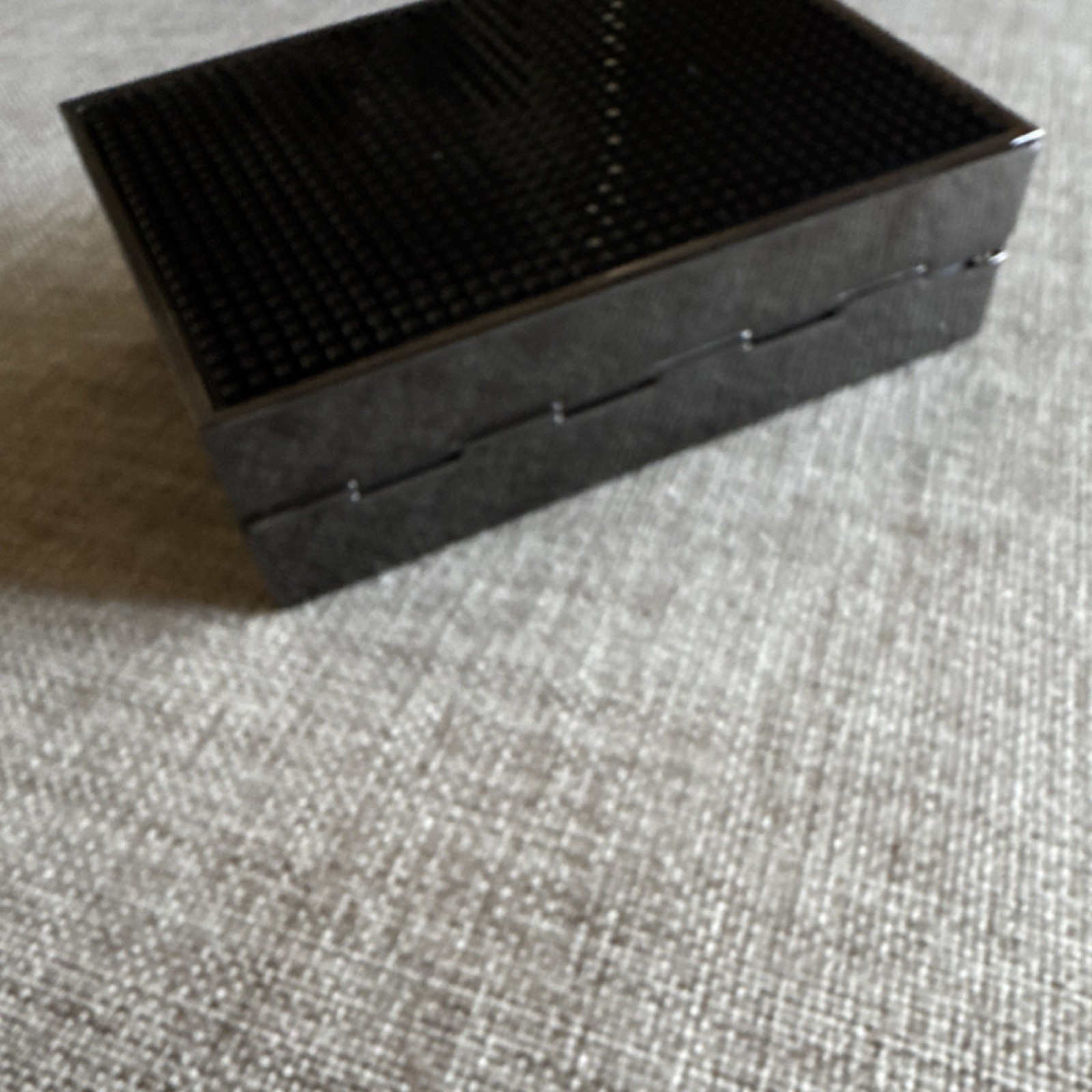 MAC Cosmetics M·A·COUTURE Rare Black Box Clutch Bag Never Used!