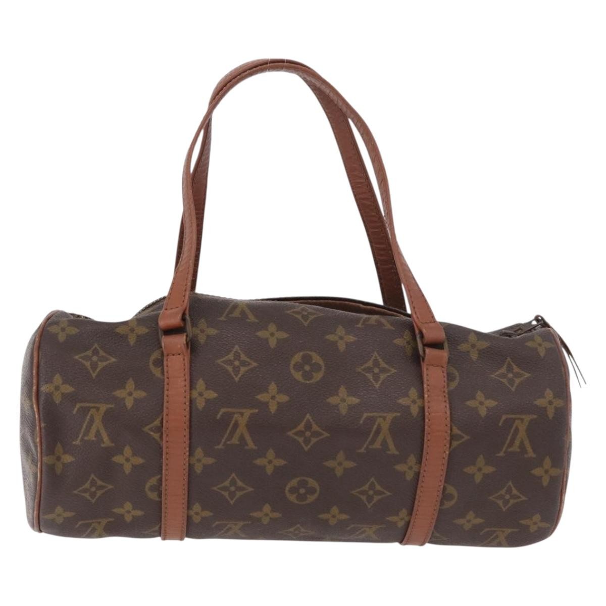 LOUIS VUITTON Monogram Papillon 30 Hand Bag M51385 LV Auth 183008