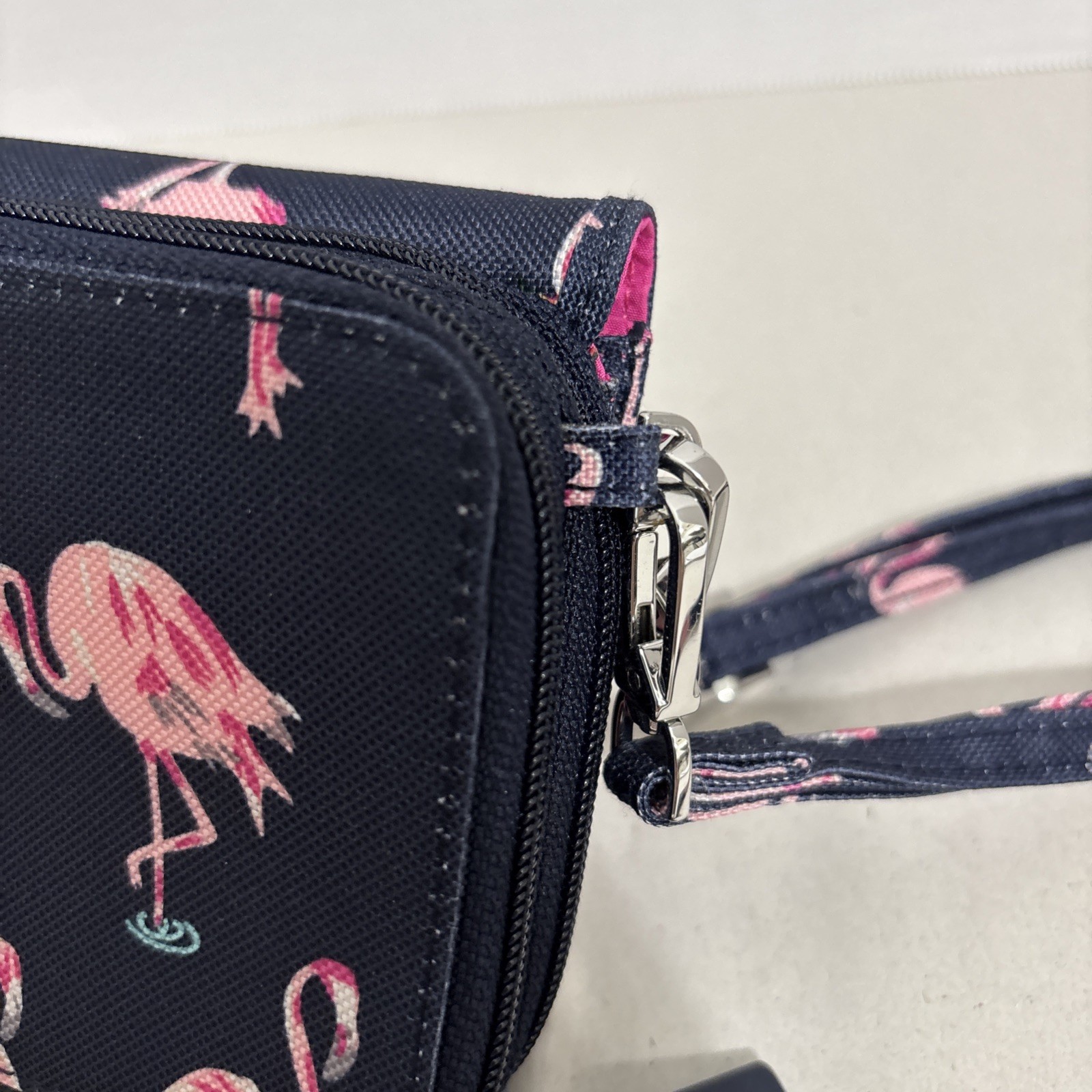 Vera Bradley FLAMINGO FIESTA 3-in-1 Crossbody Bag Wallet Wristlet RFID