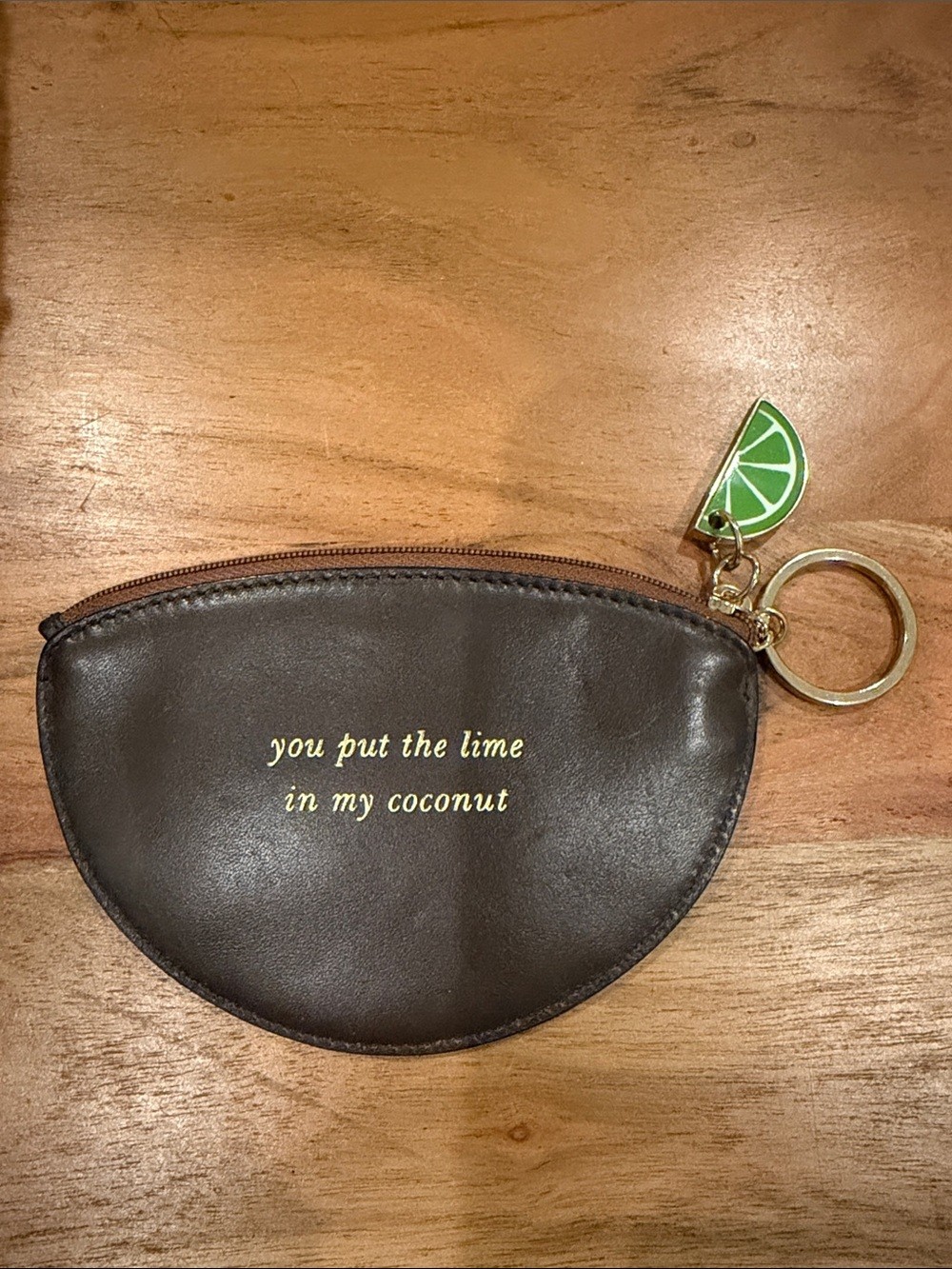 NWOT Kate Spade “Coconut Tree Meme” Coin Pouch