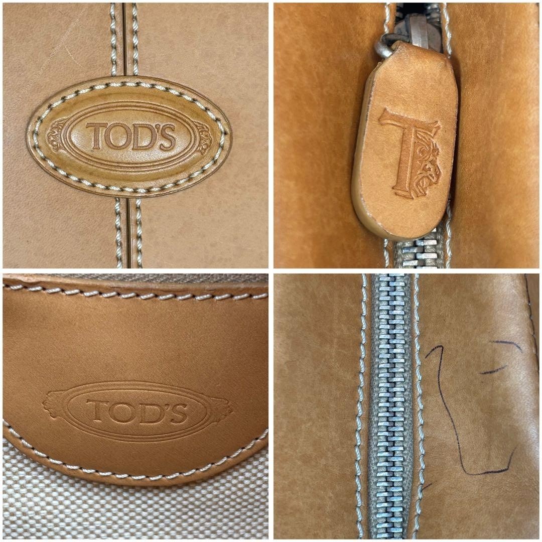 Tod’s 2Way Tote Bag Women’s Brown Nume Leather Authentic Pre-owned JAPAN item