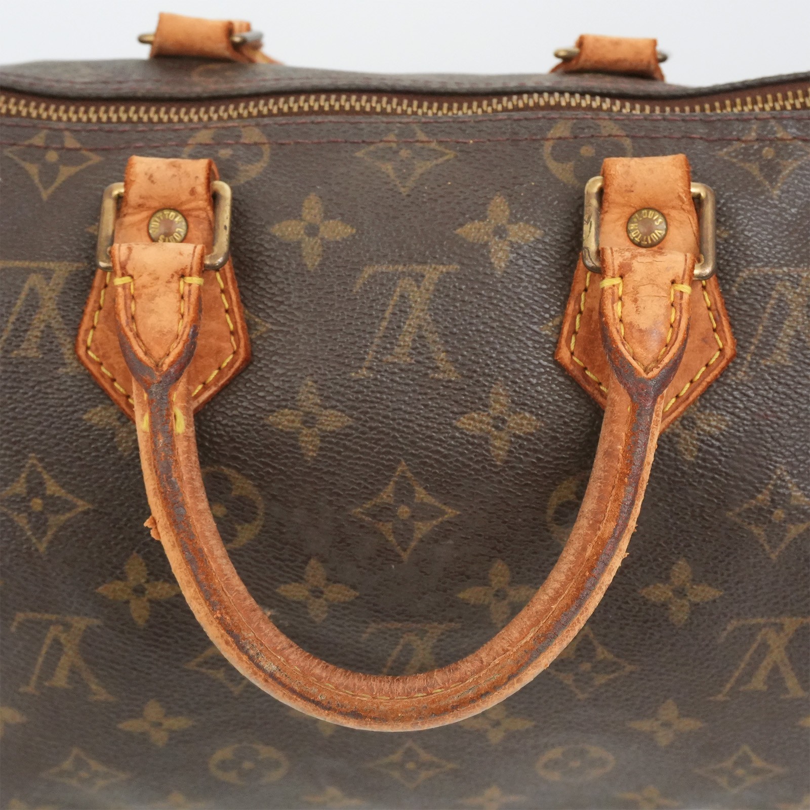 LOUIS VUITTON LV Monogram Speedy 25 M41528 Hand Bag SP1929 Auth #57465A