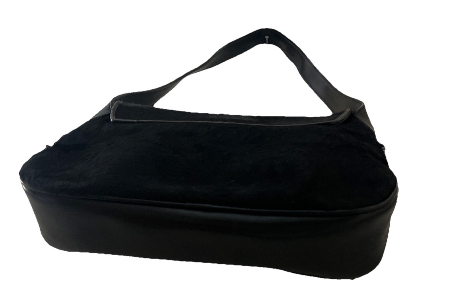 Puntotres Y2K Calf Hair Designer Shoulder Bag Leather Purse Spain