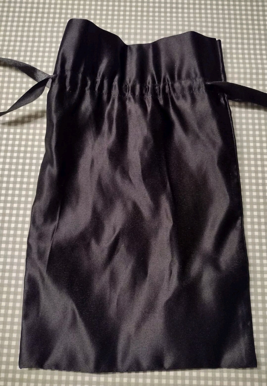 Handmade Beaded Purse Black Round Chunky Metal Handle Removable Pouch Unique New
