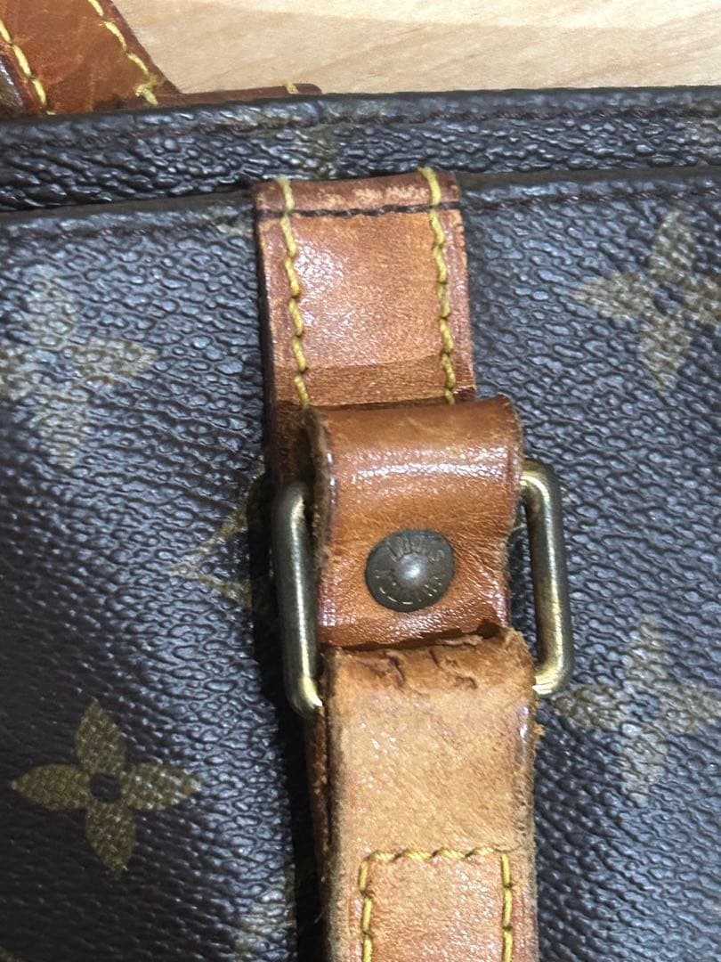 Louis Vuitton Tote Bag Nume Leather Used Condition