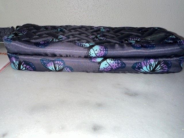 NWT – Lug Coupe XL Convertible Crossbody Belt Bag – Butterfly Grey pattern – NWT