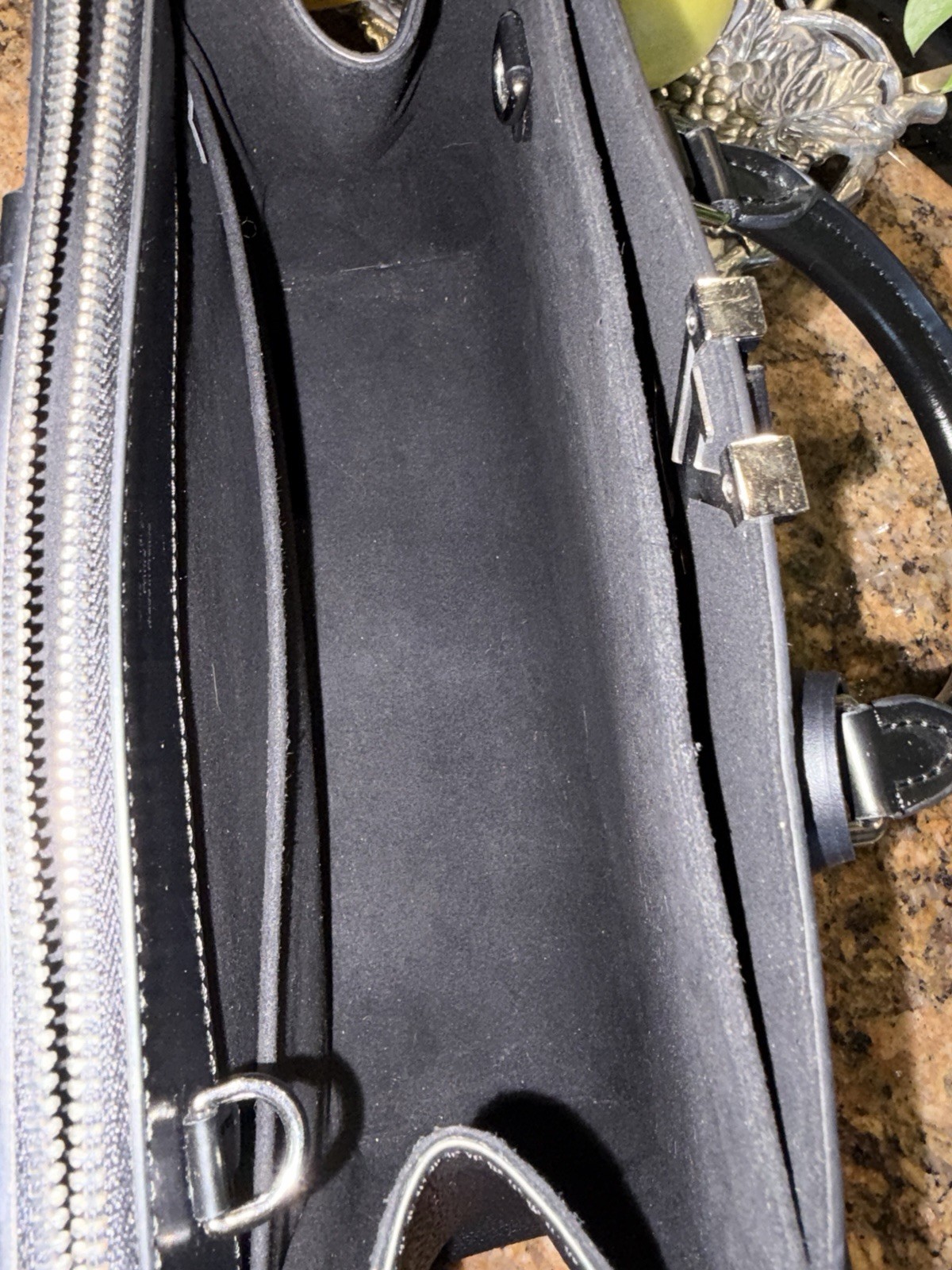 Louis Vuitton Epi Grenelle Tote PM in Black