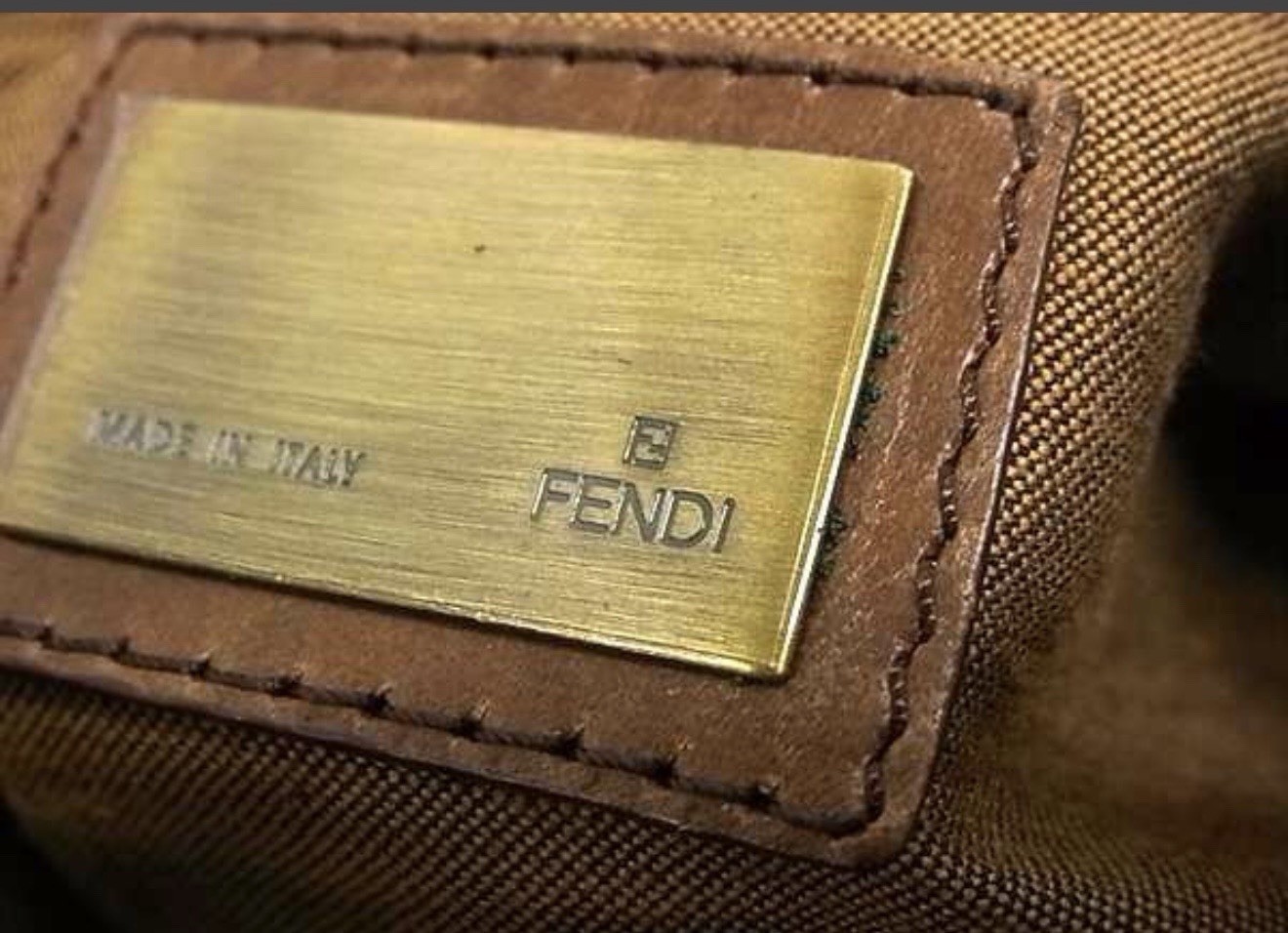 FENDI . Zucca Utility Belt / Body Bag