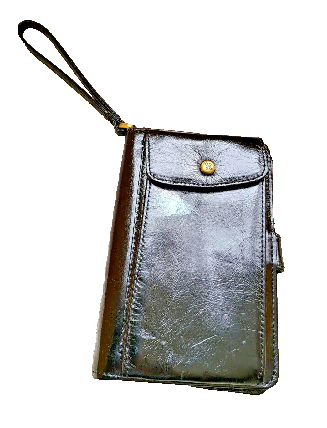 Hobo Wristlet Wallet Leather New Credit Card Change Phone Glasses Whimsigoth