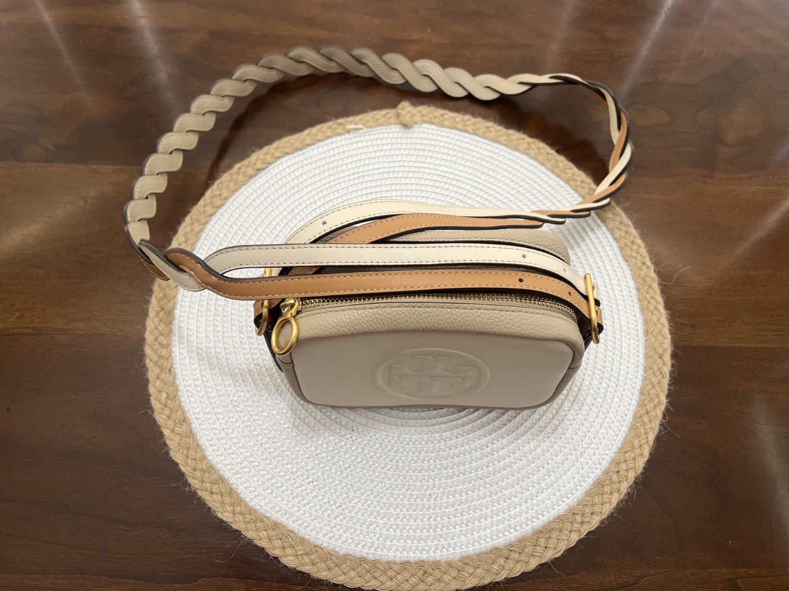 TORY BURCH perry bombe mini crossbody bag
