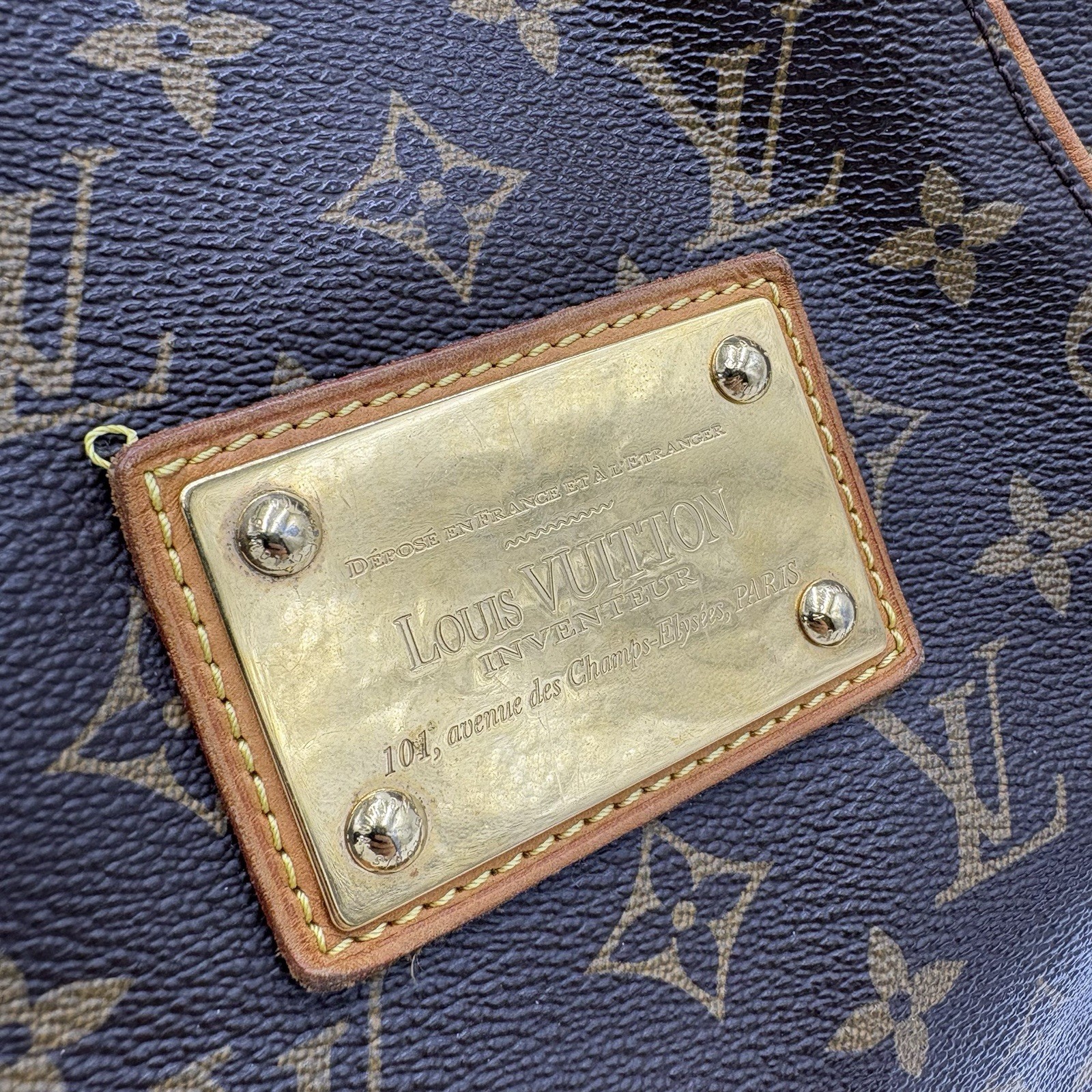Auth Louis Vuitton Galierra PM Monogram Shoulder Tote Bag M56382 2Y5703