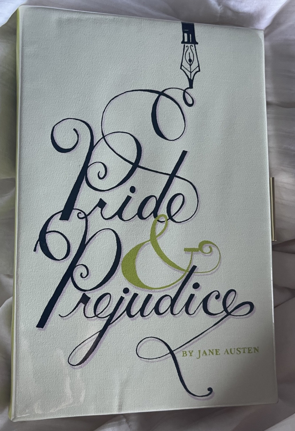 Kate Spade Pride and Prejudice Book Clutch Purse