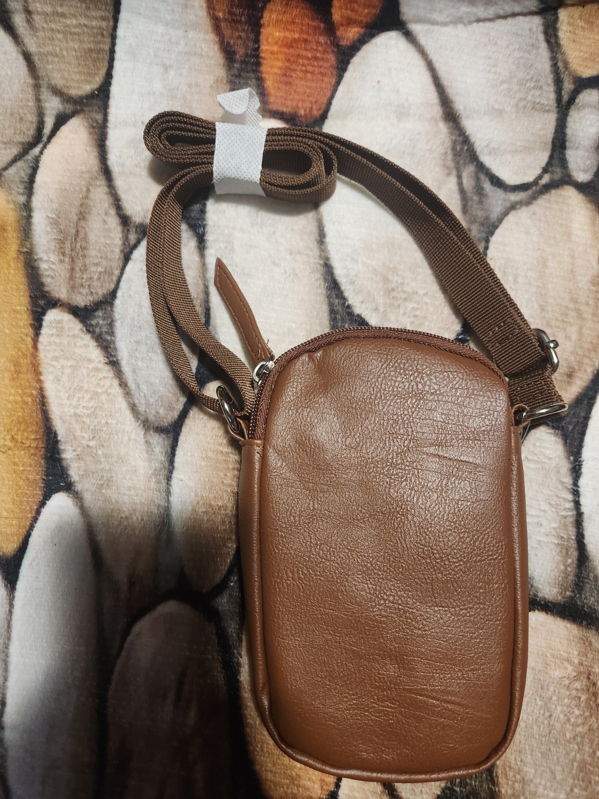 Just Be Phone Purse Crossbody Brown