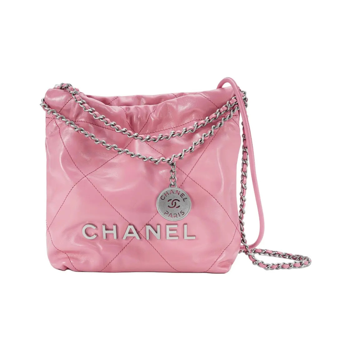 CHANEL Bucket Bag Single Shoulder Bag Mini Women’s 7.4×2.3×7.8 in
