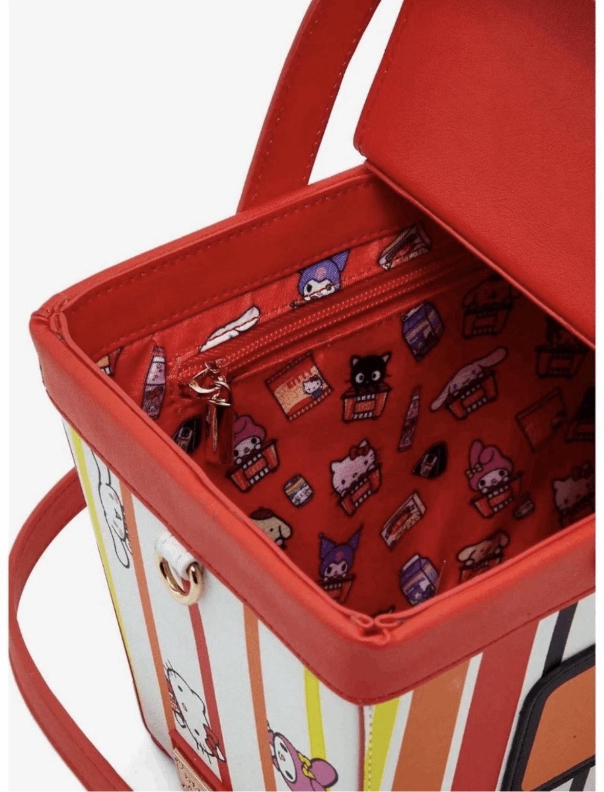 Hello Kitty & Friends X Sanrio Mart Basket Crossbody Bag BoxLunch NWT Kawaii
