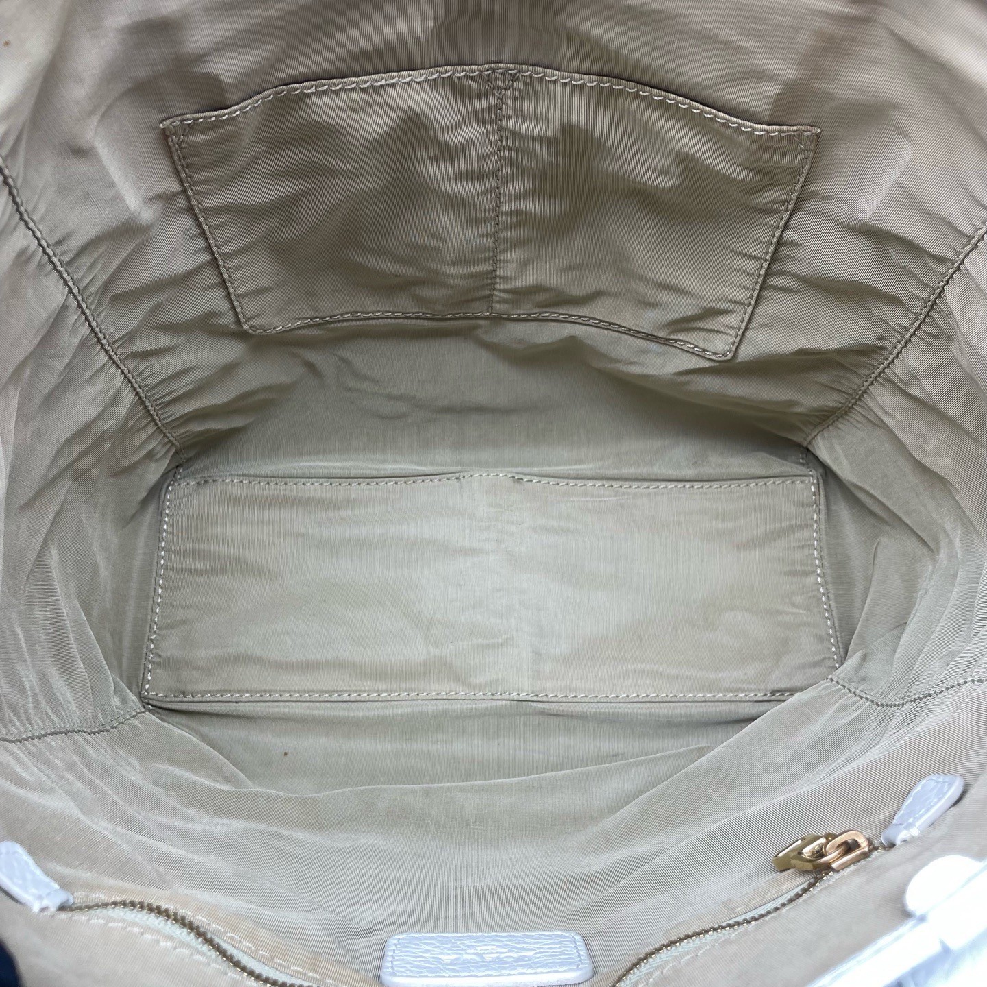 Loewe Pre-Owned Authentic Tote White 29*25*12cm Free Tracked Shipping