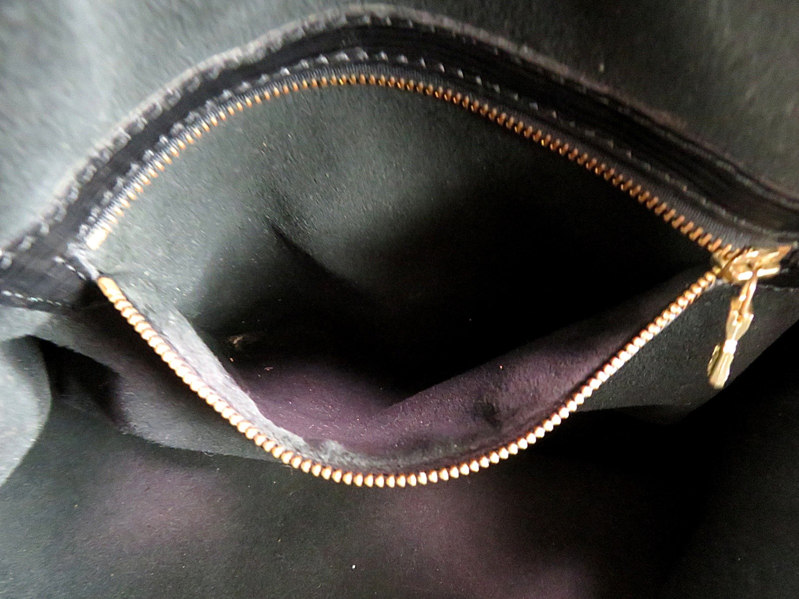 Authentic LOUIS VUITTON Noe Black Epi Leather Shoulder Tote Bag Purse #64583