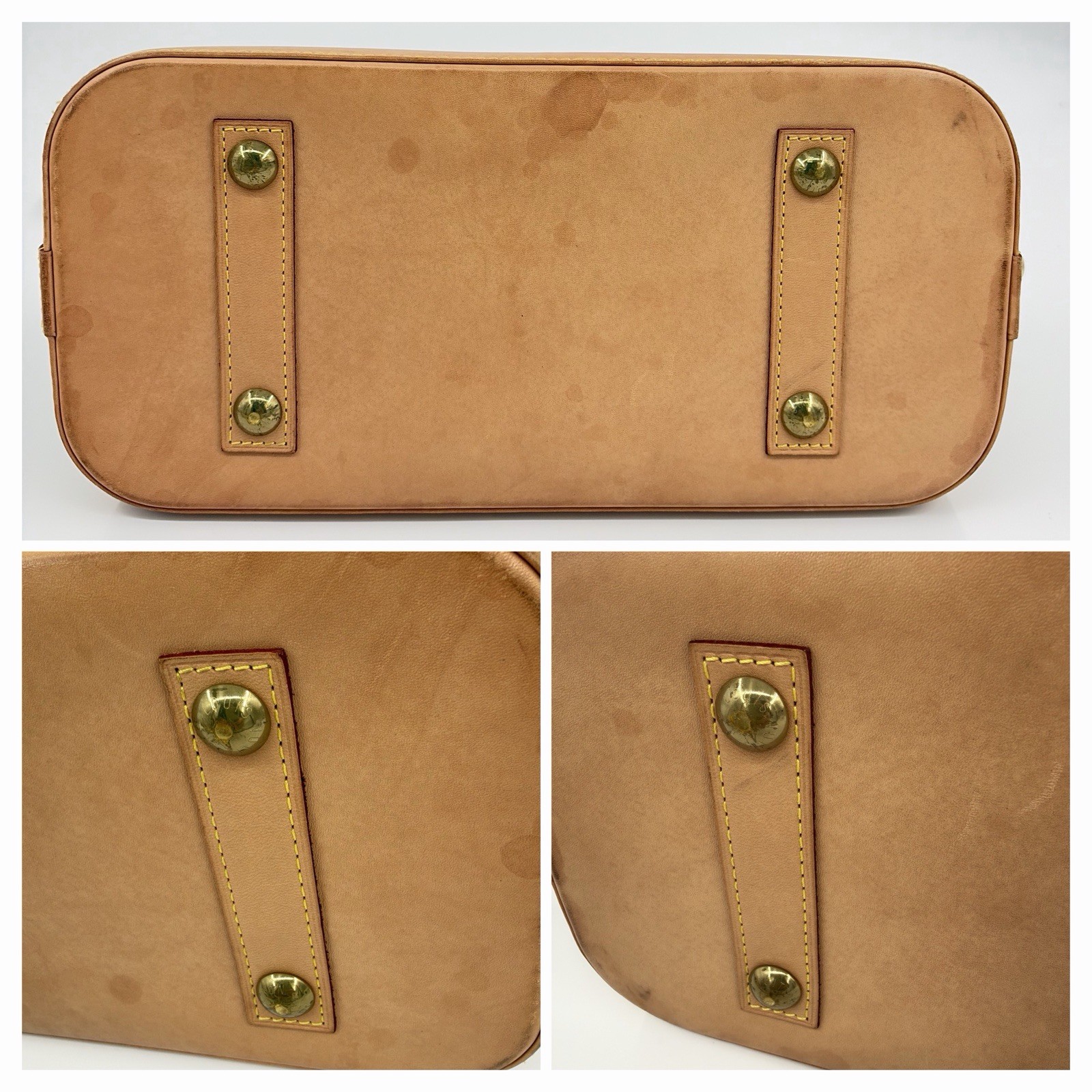 Louis Vuitton Monogram Alma PM Shoulder Bag Brown M53151 77