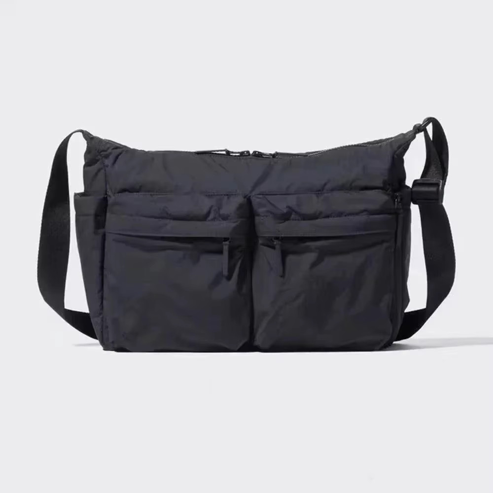 Casual Multi-Pocket Messenger Bags for Women Fashion Nylon Shoulder Bag Ladies L
