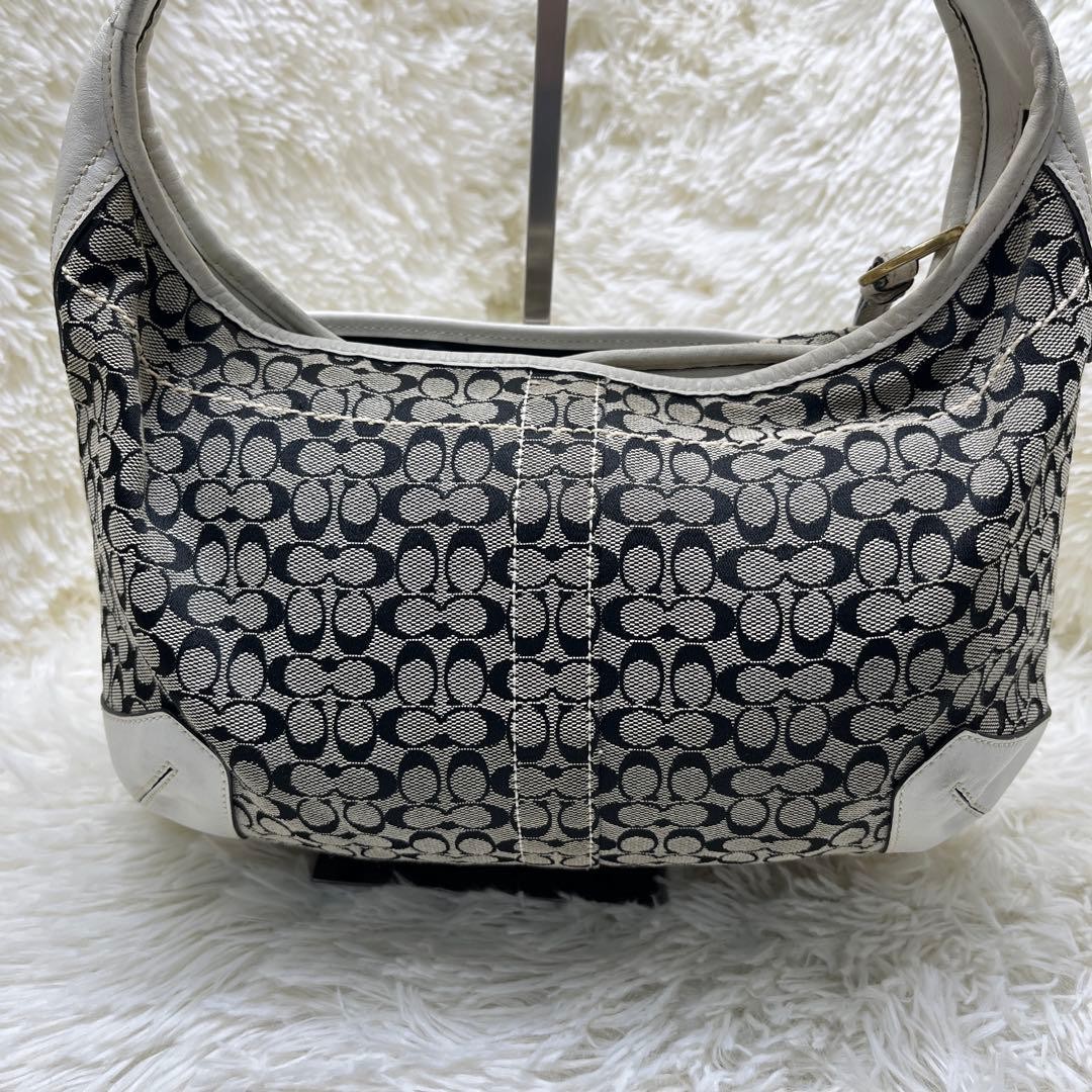 COACH Coach One Shoulder Bag Mini Signature Hobo 10772 8a