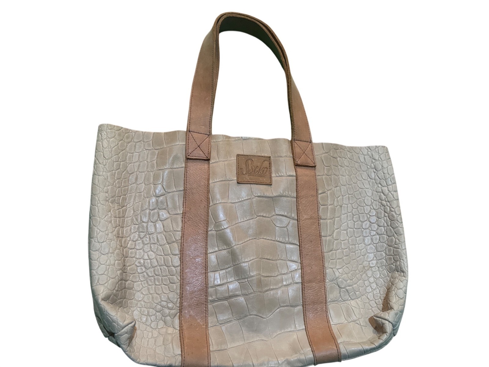 Sseko leather tote Ethiopia bag purse market carryall