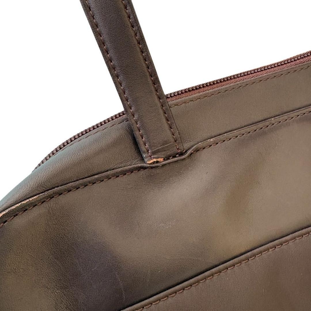 BURBERRY Pre-Owned London Horse Logo Embossed Tote Bag
