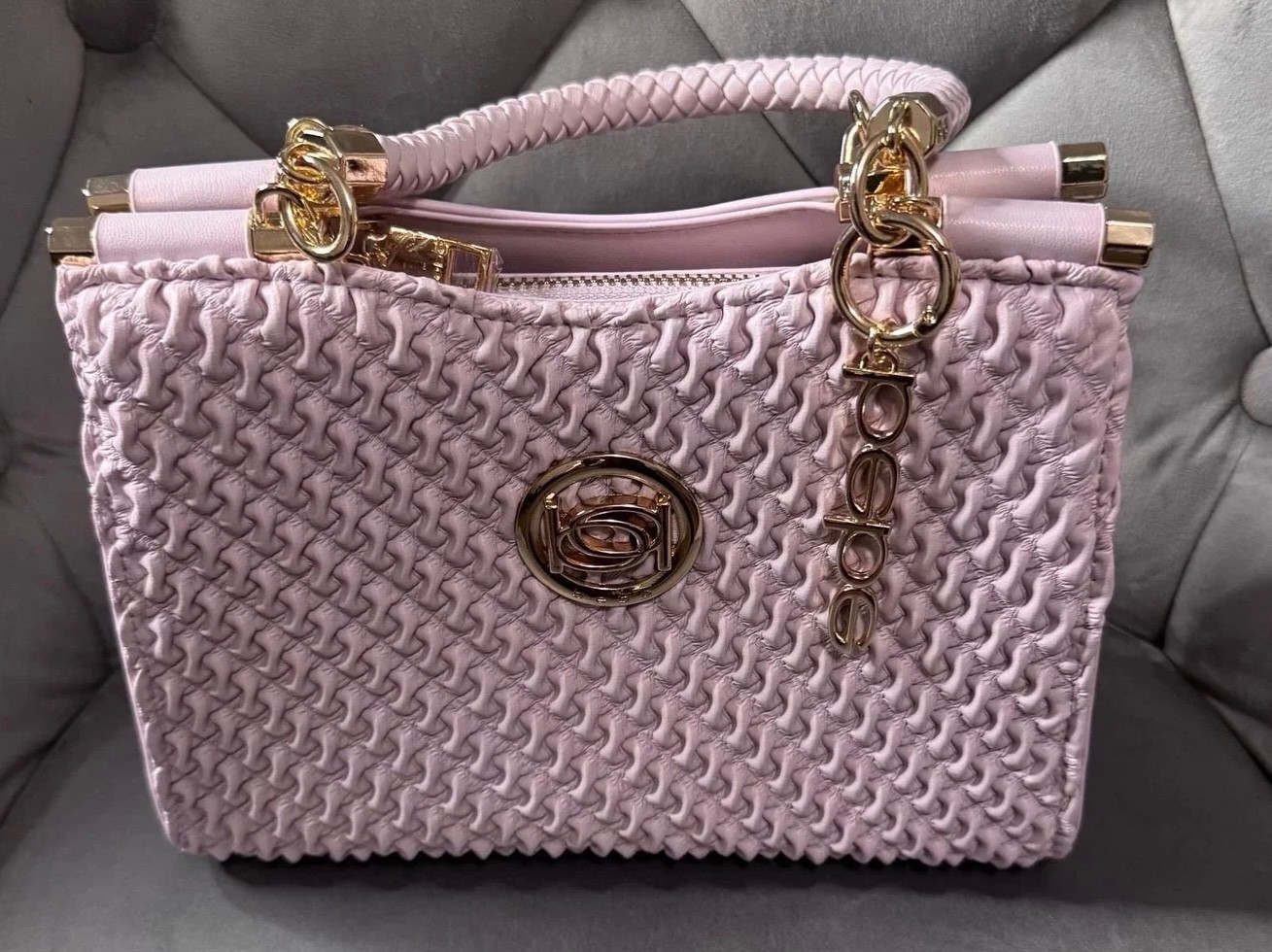 bebe Erika Mini Shopper Dusty Pink Bag