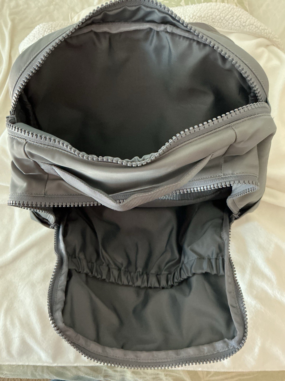 Lululemon Gray Nylon Everyday Backpack 21L Holds 16” Laptop