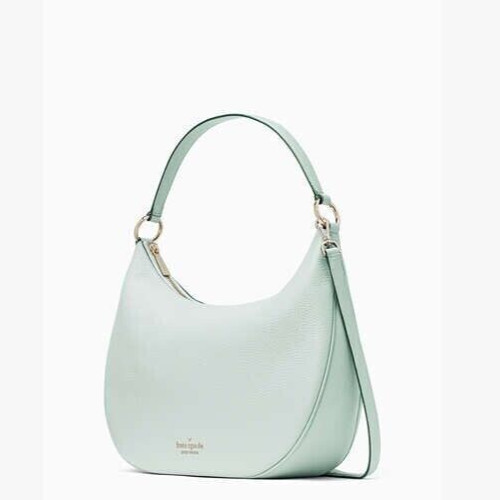 Kate Spade Weston Aquamarine Blue Leather Shoulder Bag K8453 Seawater NWT $399
