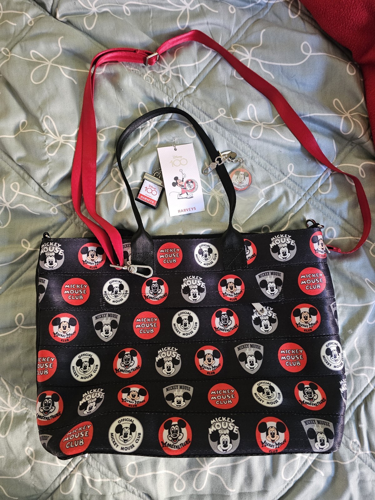 Harvey’s California Mickey Mouse Club Streamline Tote