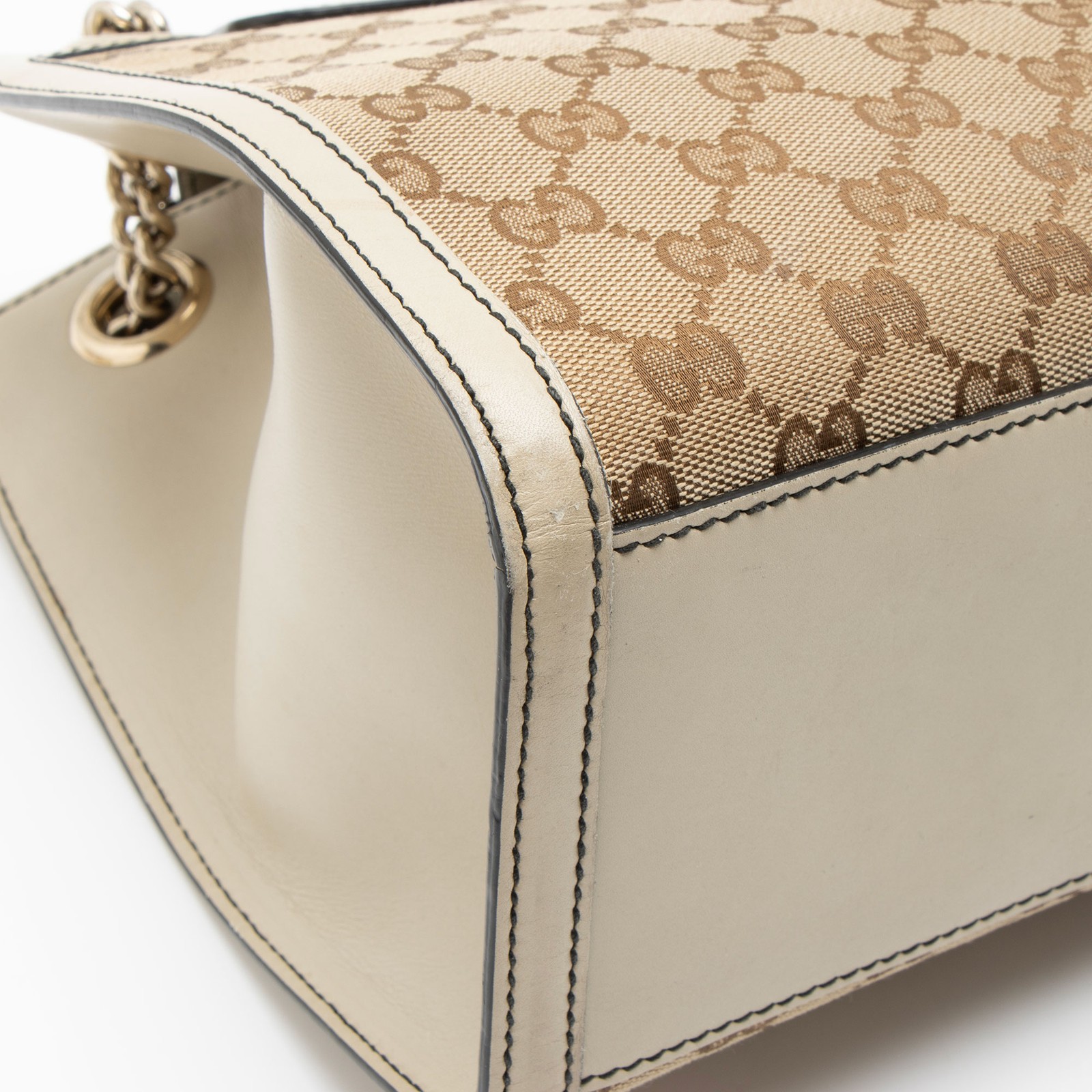 Gucci GG Canvas Emily Large Shoulder Bag