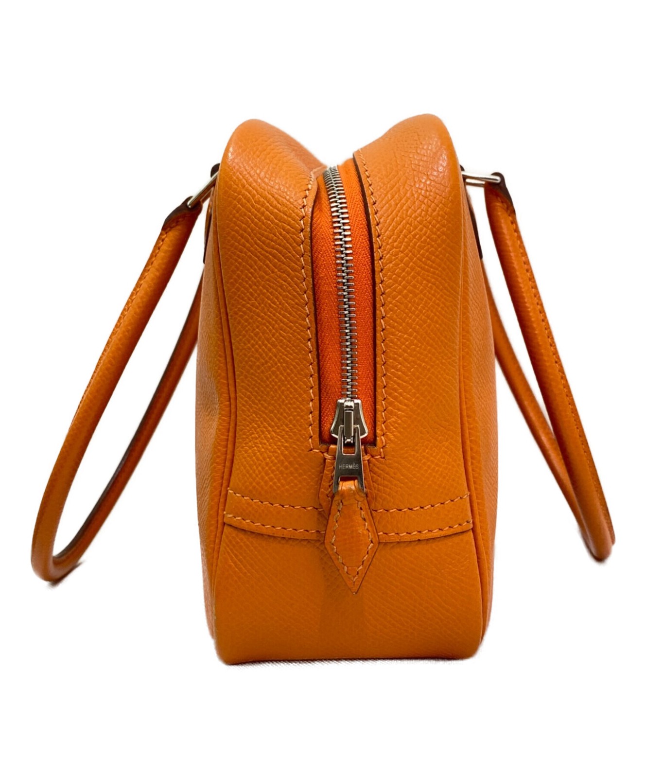 Hermes Mini Plume 20 Orange Shoulder Bag #TFB9594