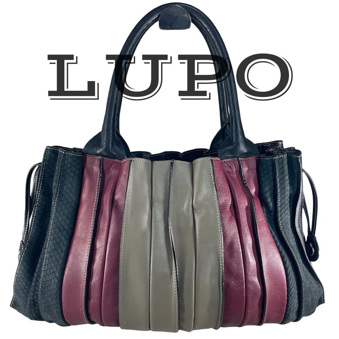LUPO Tote Bag 45cm Height 26cm Width 6cm Multicolor
