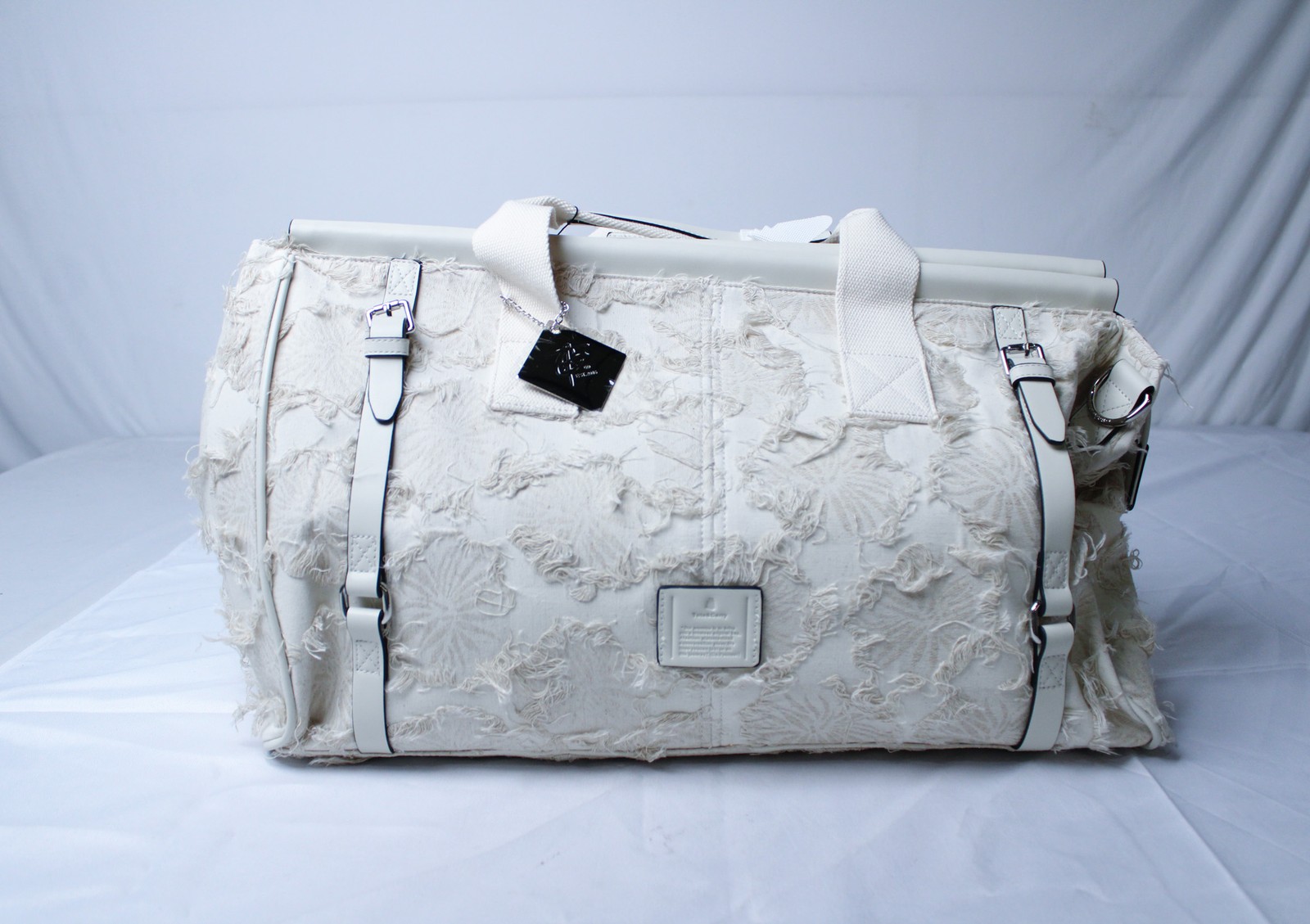 Tote & Carry Unisex Adults’ Textured Mummy Duffle Bag NC3 Cream White One Size