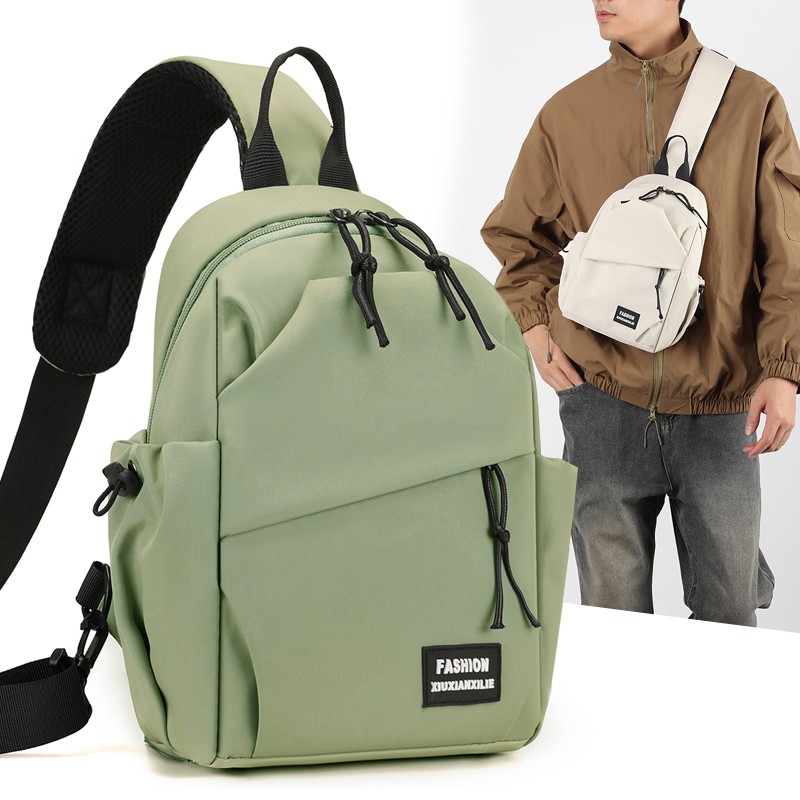 Women Men Sling Bag Chest Fanny Packs Cross Body Travel Shoulder Backpack Sports