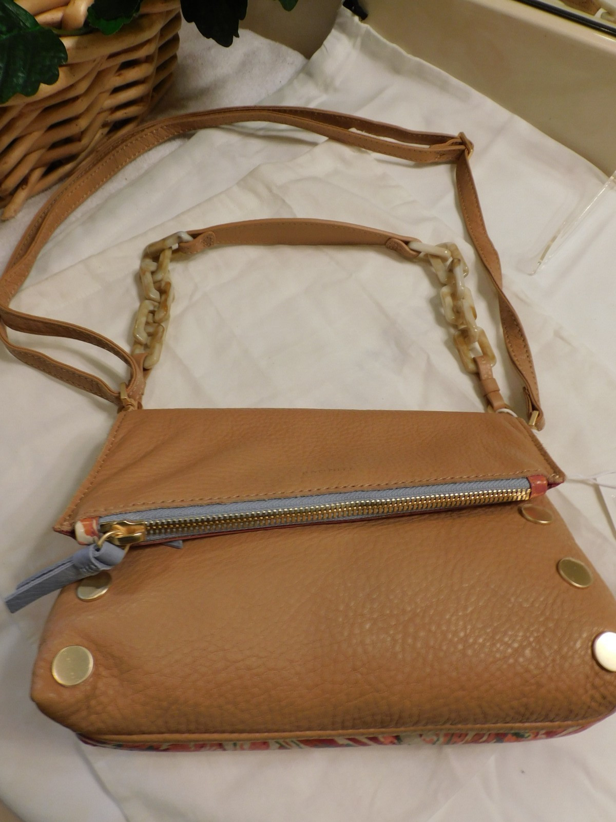 NWT HAMMITT DILLON SML 6 WAY CROSSBODY IN GARDEN PARTY PINK **FREE SHIPPING*