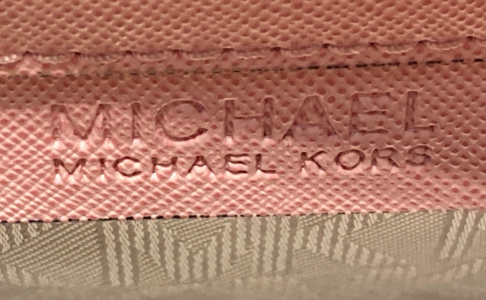 Michael Kors Pink Saffiano Leather Studded Selma Medium Satchel Crossbody Bag