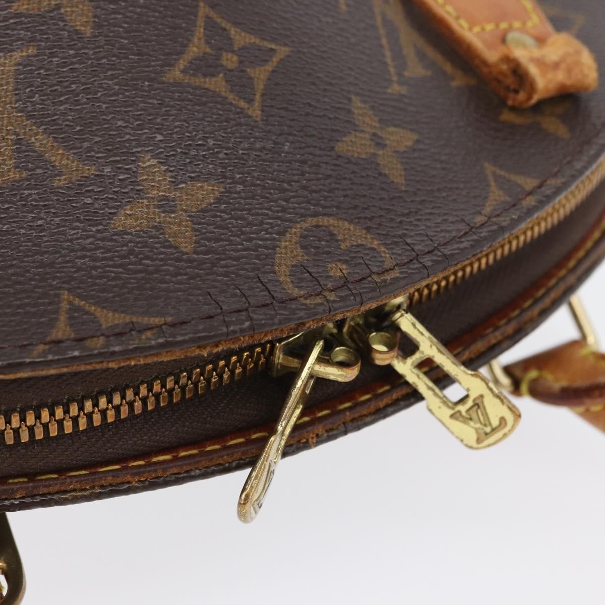 LOUIS VUITTON Monogram Ellipse MM Hand Bag M51126 LV Auth BA10767