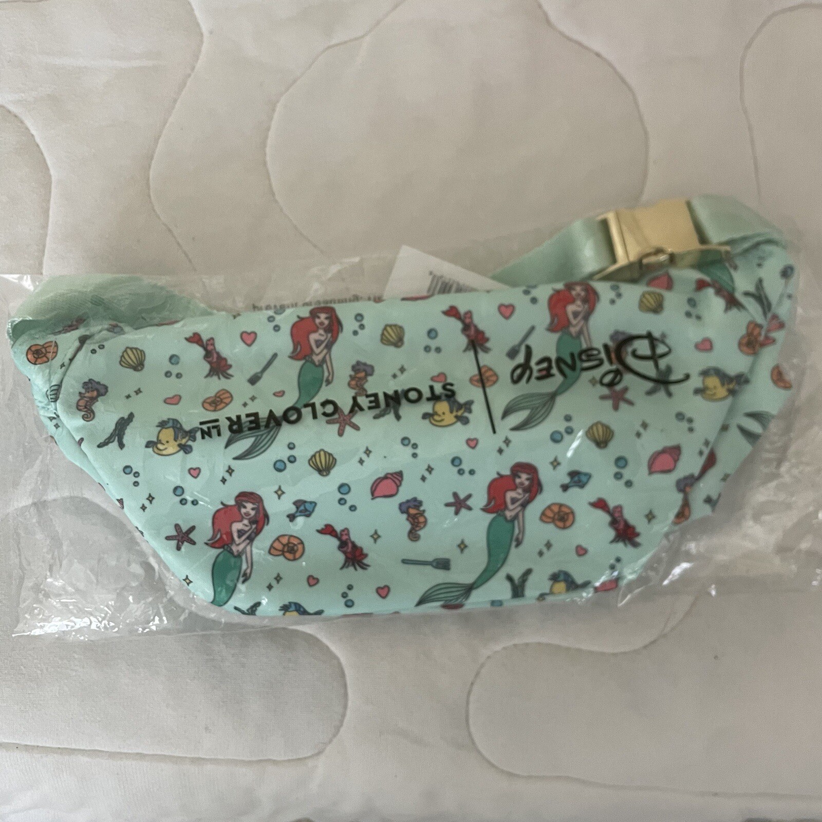 NEW Stoney Clover Lane Disney Princess Fanny Pack Ariel Making Waves