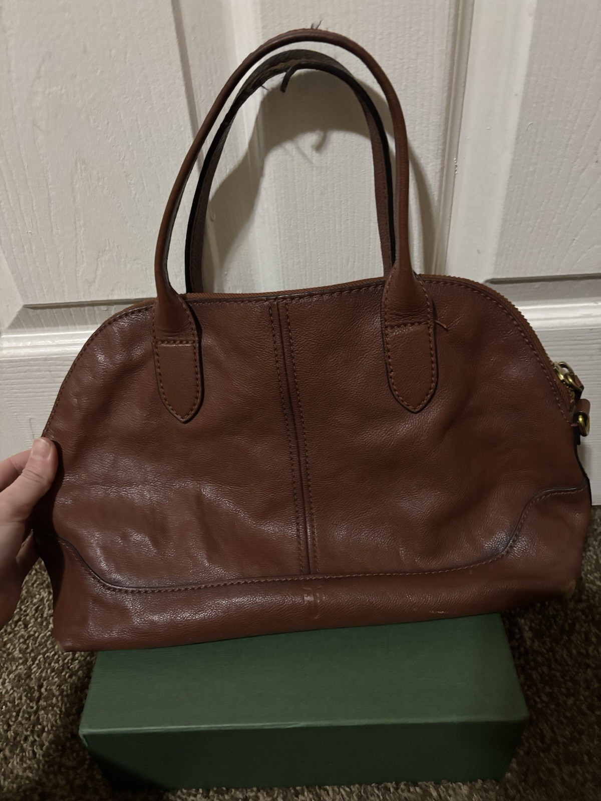 FRYE Brown Shoulder Bag/Purse Used Condition Please See Photos