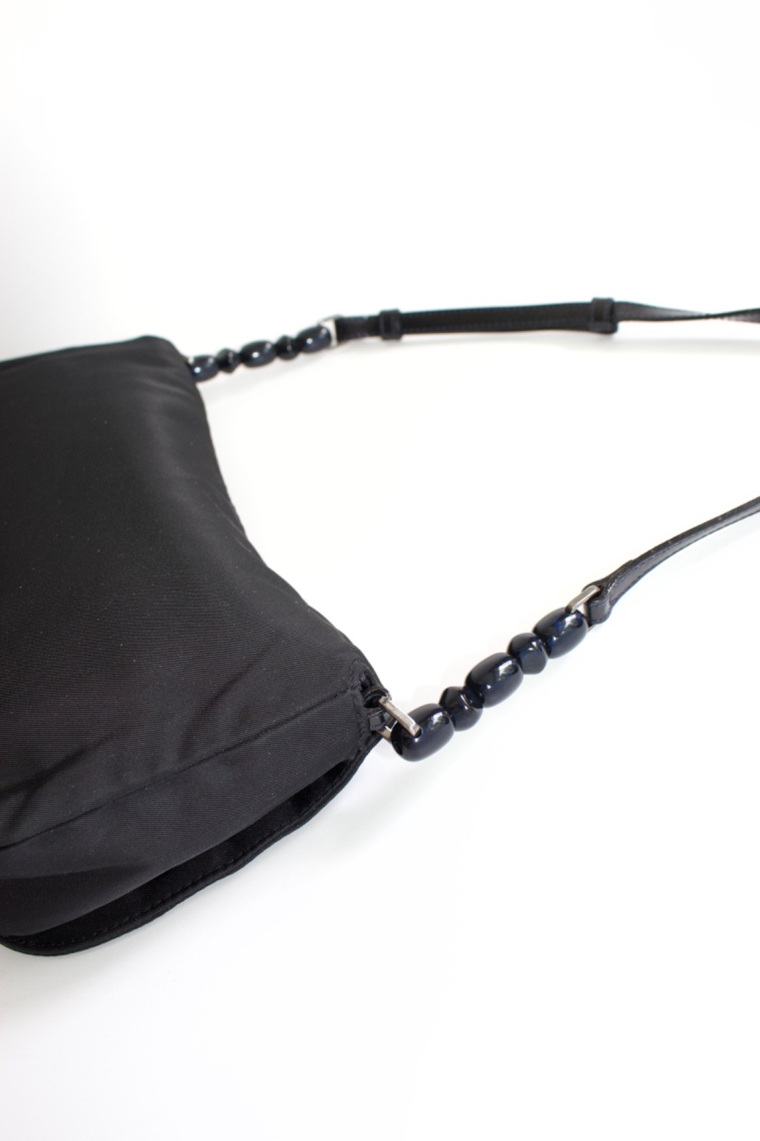 Dior Malice FW 1999 Black Nylon Shoulder Bag Archive Rare Y2K Handbag