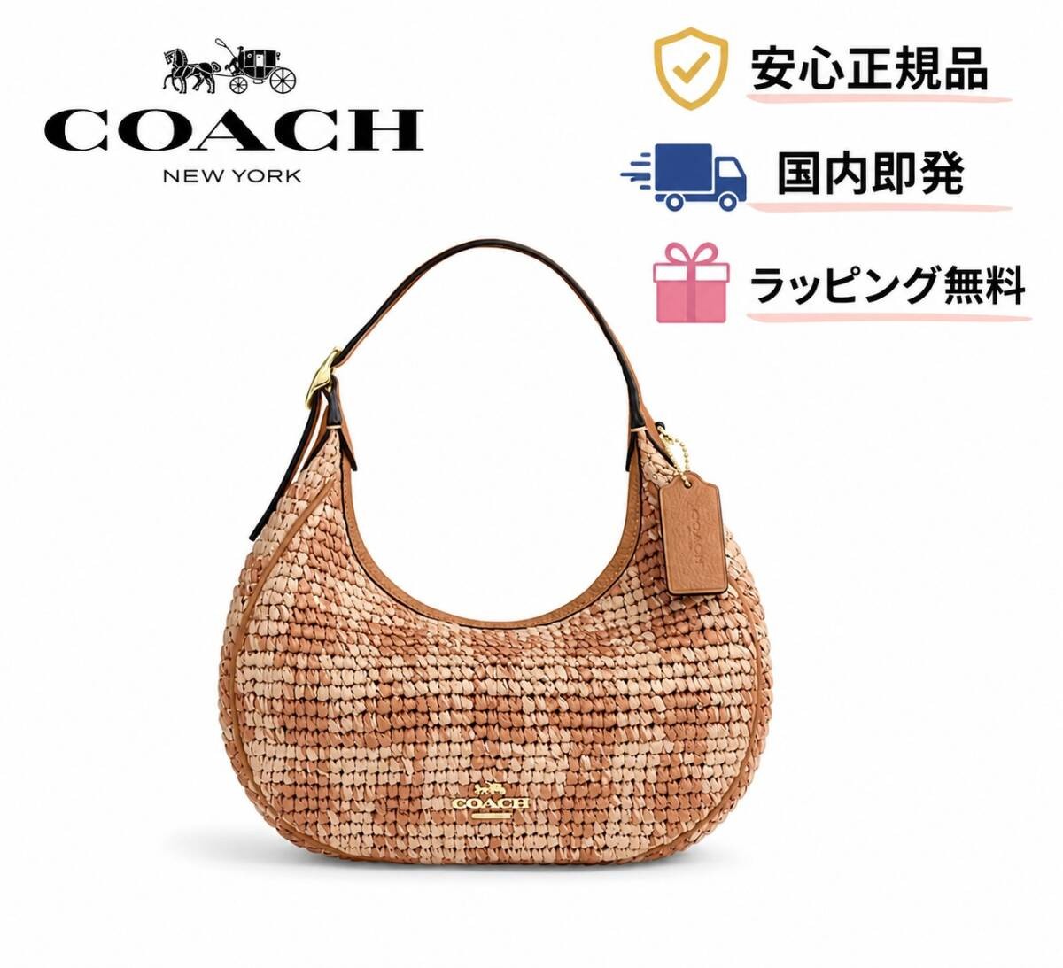 COACH Emily Shoulder Bag Gingham Print CEN02 IMTN2