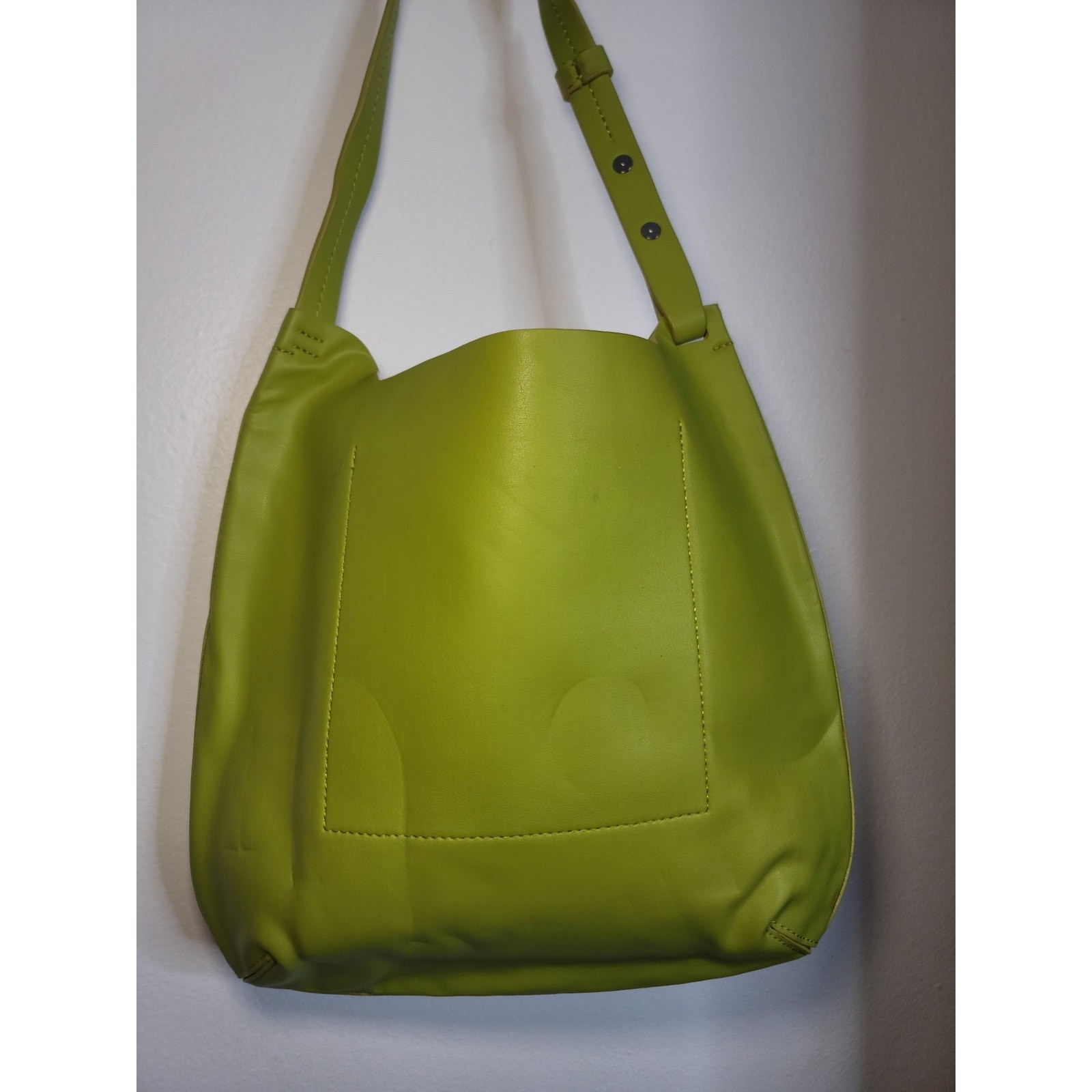 Everlane The Studio Bag Italian Leather Hobo Shoulder Moss Green Olive