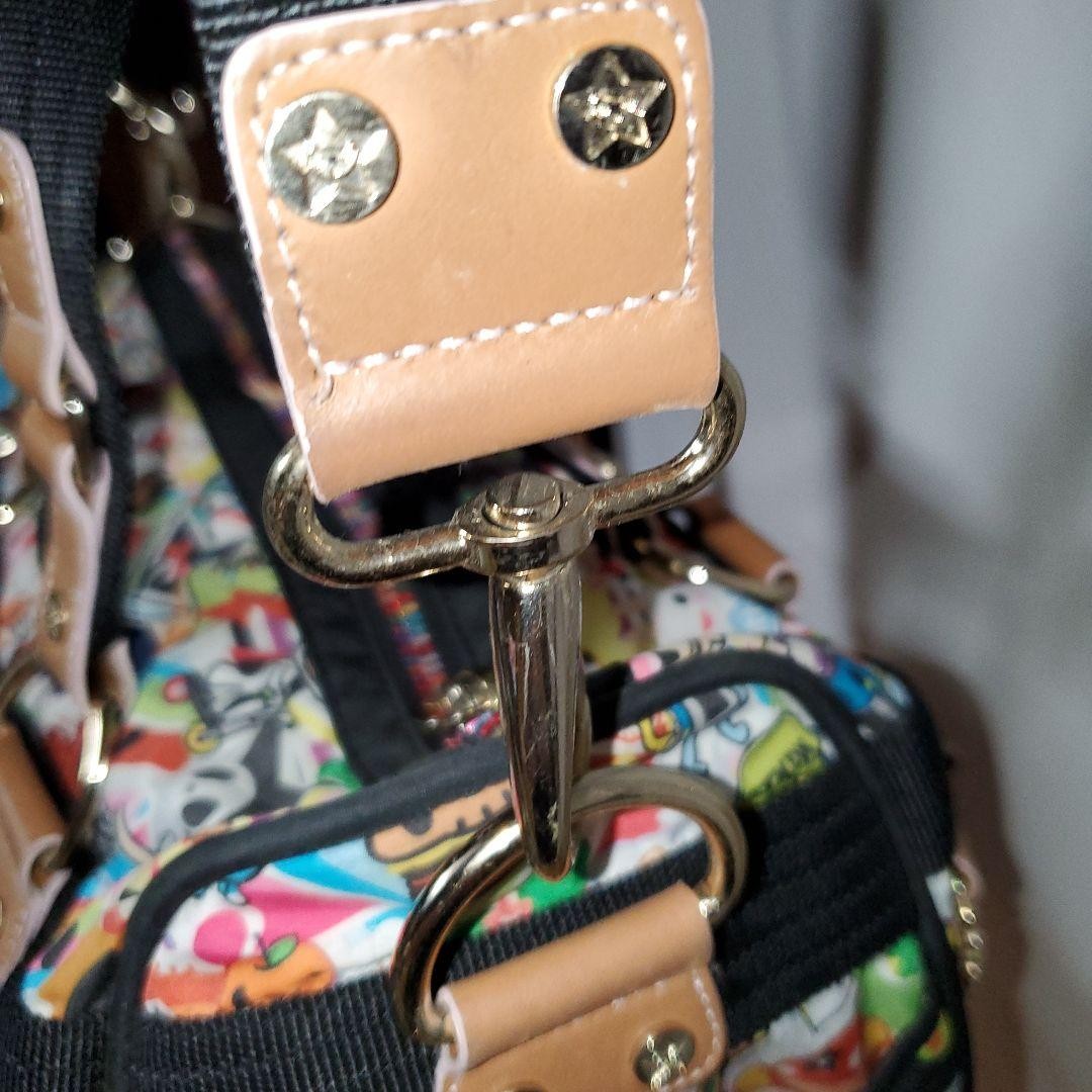 LeSportsac x Tokidoki Shoulder Bag Handbag Colorful Character All-over Print