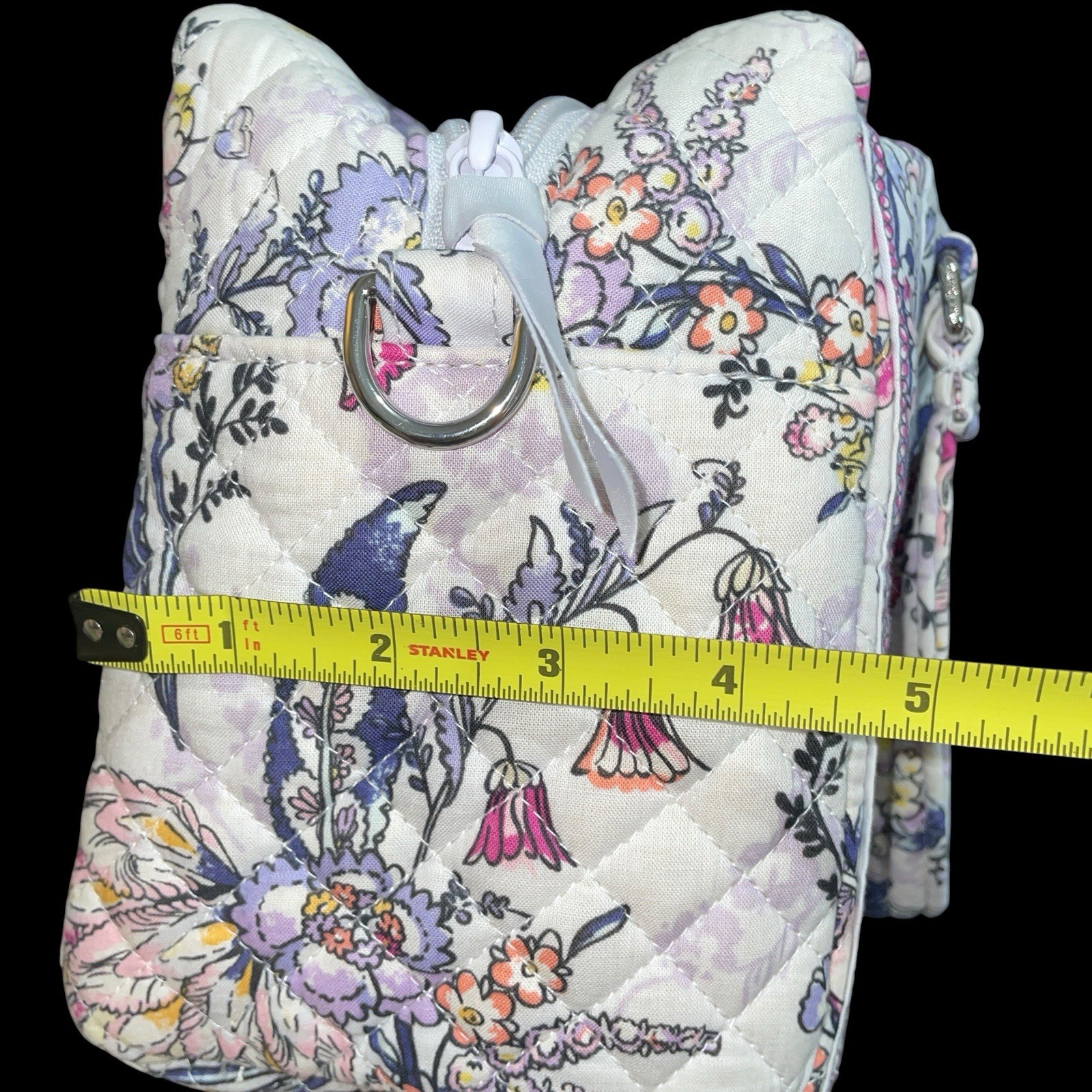 Mini Multi-Compartment Crossbody Hummingbird Park by Vera Bradley