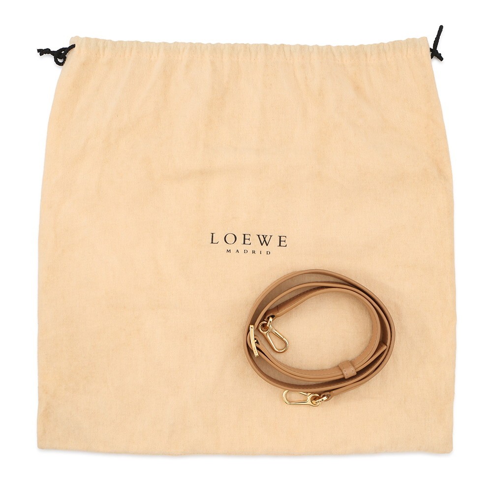 LOEWE Paseo 2WAY Bag Size Small Leather warm dessert A709P48X02 2586