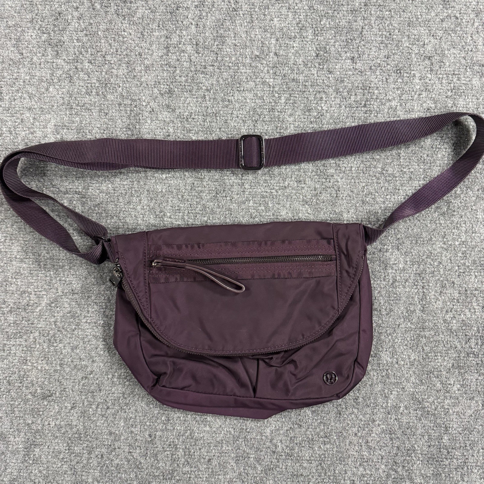 Lululemon All Night Festival Bag II 5L Plum Purple Nylon Crossbody