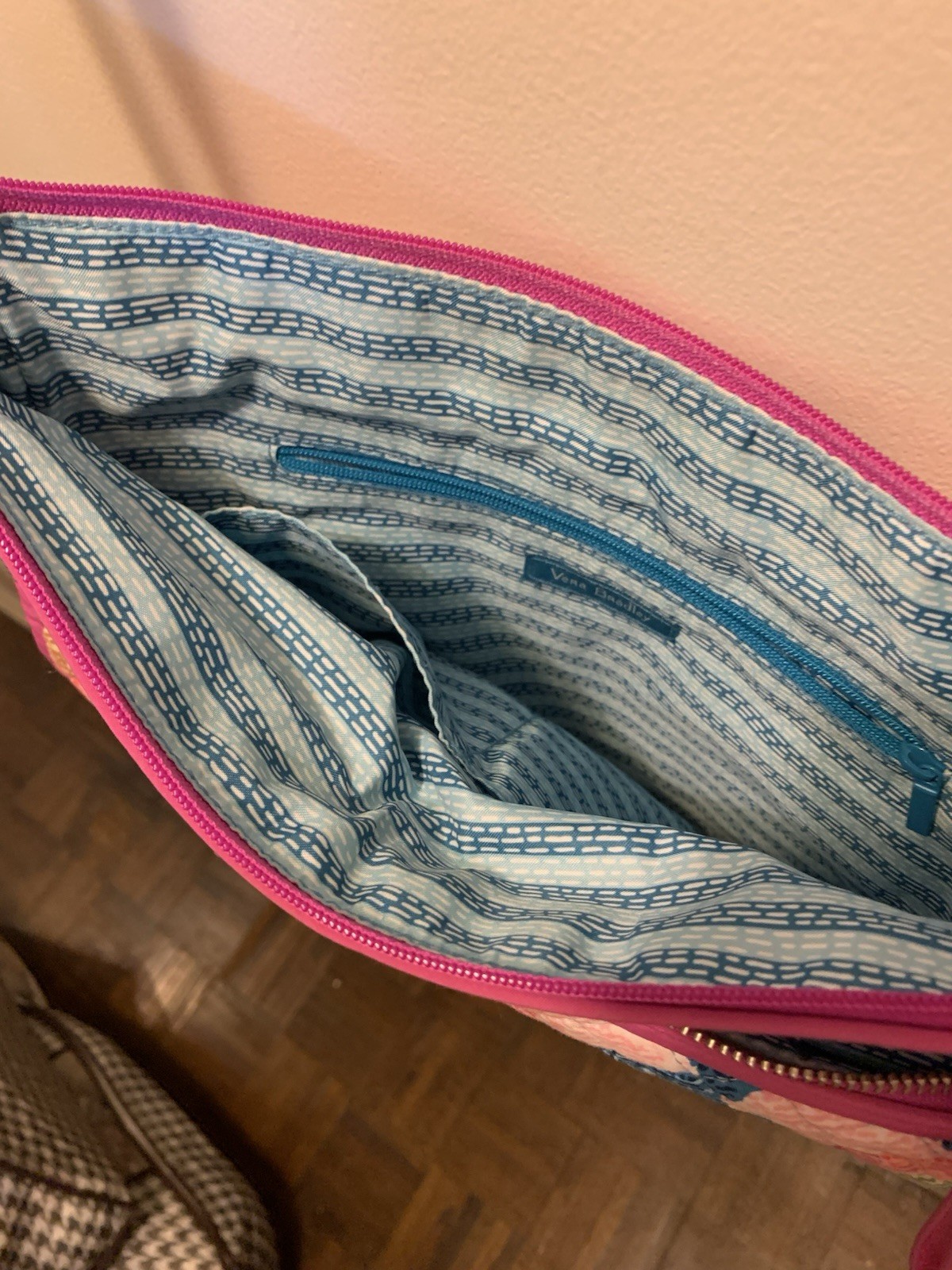 Vera Bradley Crossbody Purse Headly Hipster “Super Bloom”